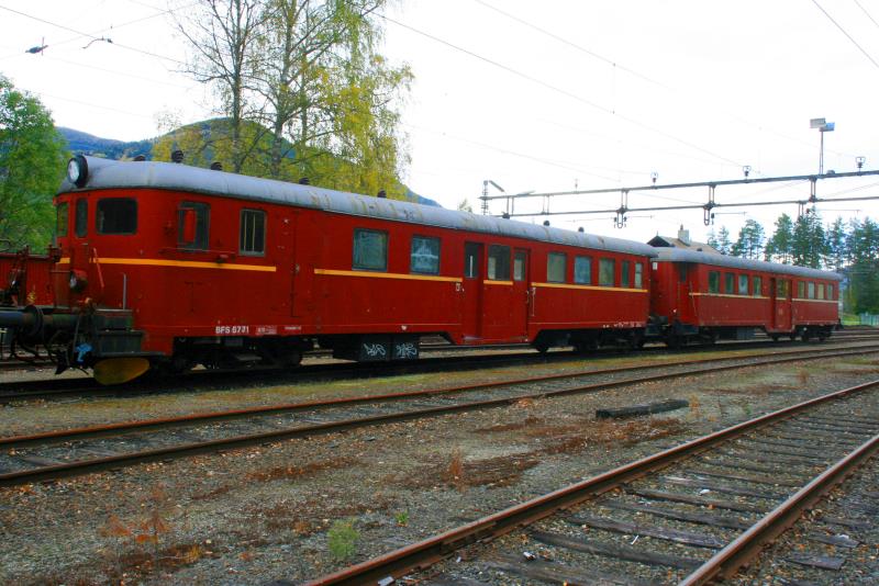 BFS 67.71 in Bahnmuseum von Tinnoset; 27.09.2009