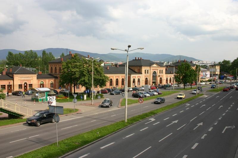 Bielsko-Biala Hauptbahnhof 06.06.2006