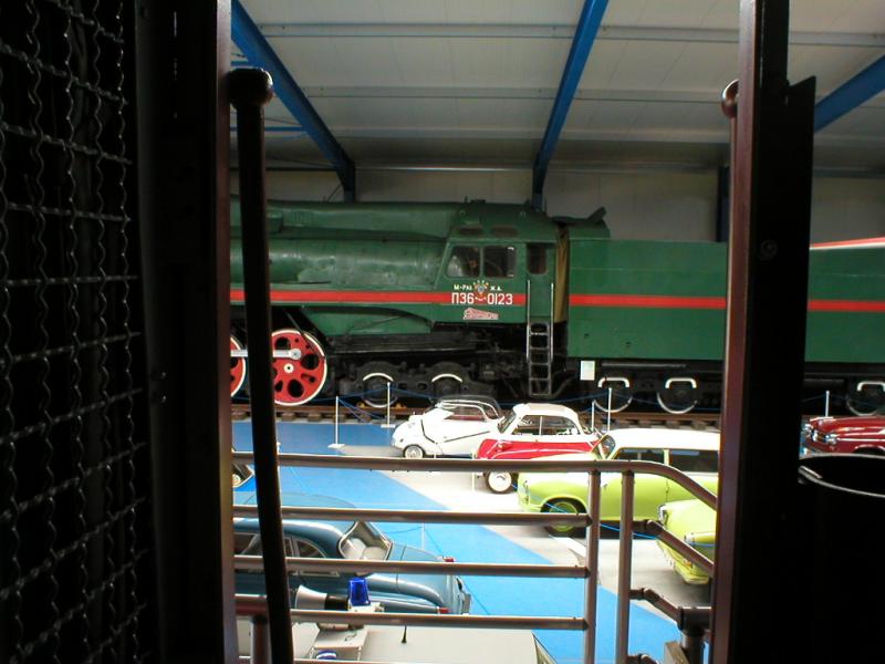 Blick vom 03er Fhrerstand zur P036