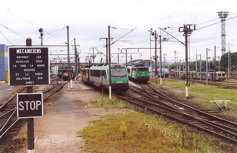 Blick auf das Depot Thionville, aufgenommen im August 2002
