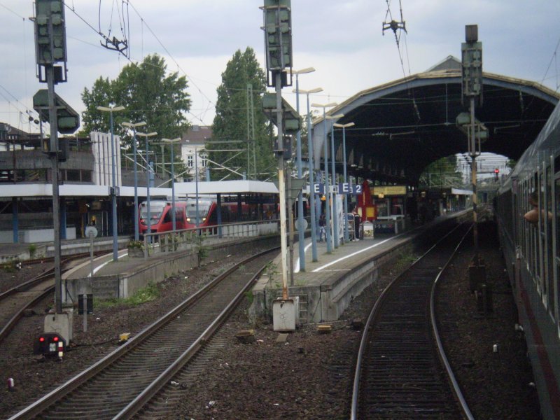 Blick in den Bonner Hbf. 