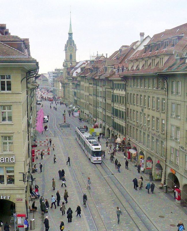 Blick vom Kfigturm: Nr. 741 in der Spitalgasse. 30.Mrz 2009.