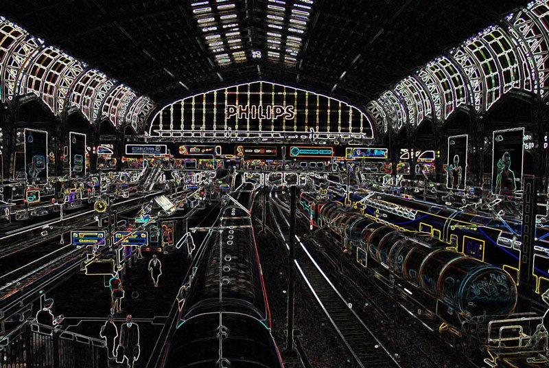 Blick ber den 1906 erffneten Hamburger-Hbf. und schon ber 100 Jahre auf dem Puckel hat.05.06.07