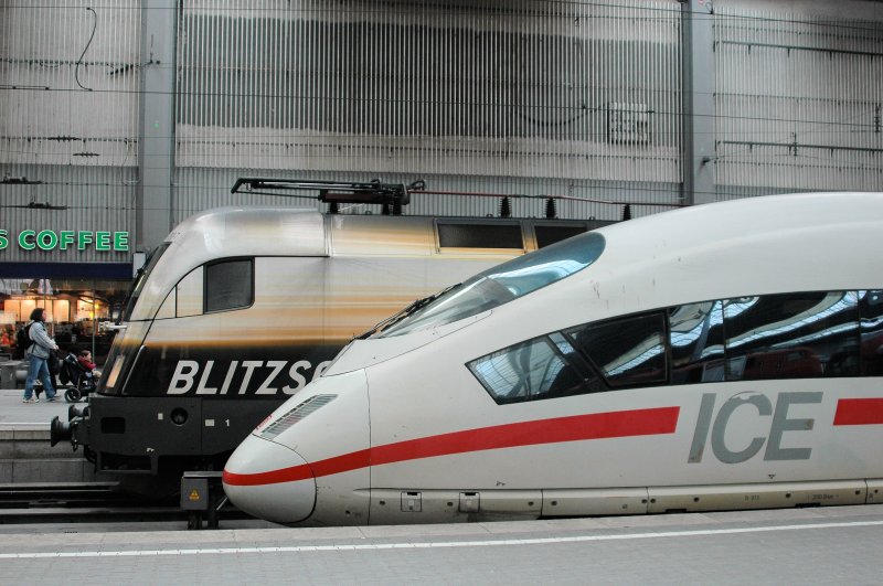 Blitzschnell der BB trifft am 01.02.09 auf blitzschnell der DB