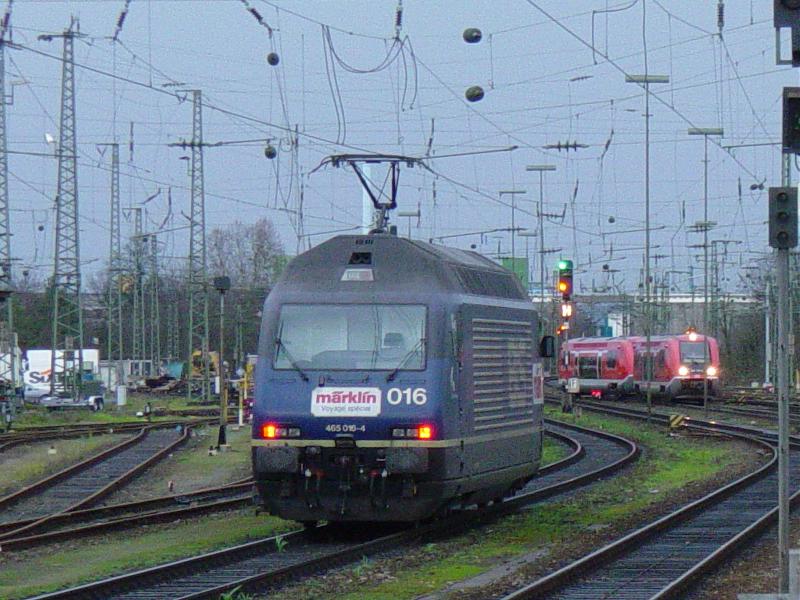 BLS Re 465 o16-4 am 02.01.03 in Basel Bad Bf