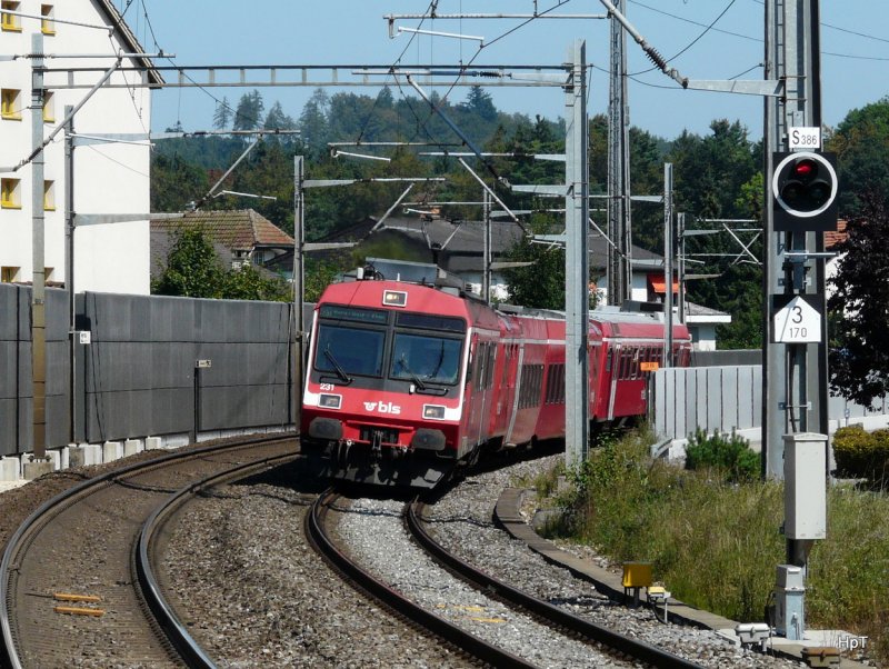 bls - Regio nach Bern bei Lyssach am 01.09.2009