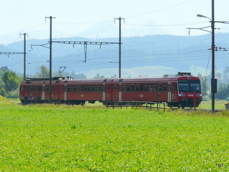 bls - Regio unterwegs bei Oberburg am 01.09.2009
