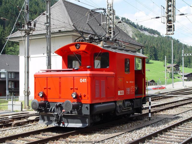 BLS Tem 225 041-3 am 30.07.03 in Kandersteg