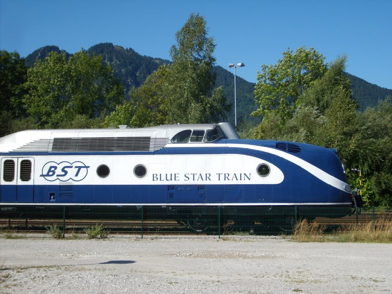Blue Star Train in Lenggries. 01.09.09