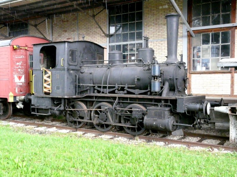 BMK - Dampflok E 3/3 11 ..  Foto vom 20.07.2008