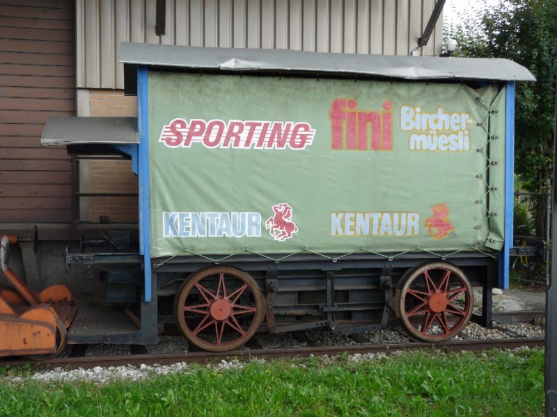 BMK - Ehemaliger Akkuwagen der Firma KENTAUR .. Foto vom 20.07.2008