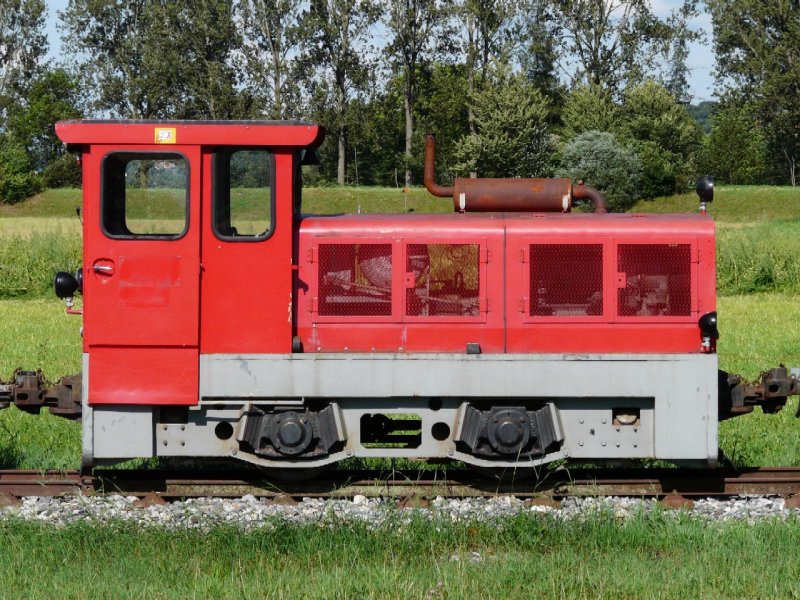 BMK - Feldbahn Lok ohne Beschriftung .. Foto vom 07.07.2008