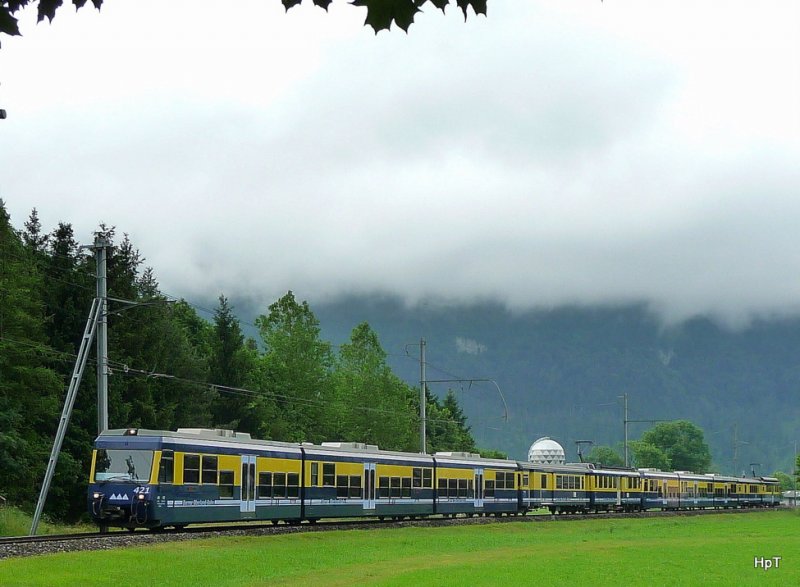 BOB - Regio von Lauterbrunnen und Grindelwald zusammen unterwegs in Interlaken am 06.06.2009