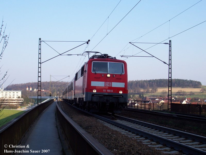 BR 111 hinter Prfening am 16.03.2007