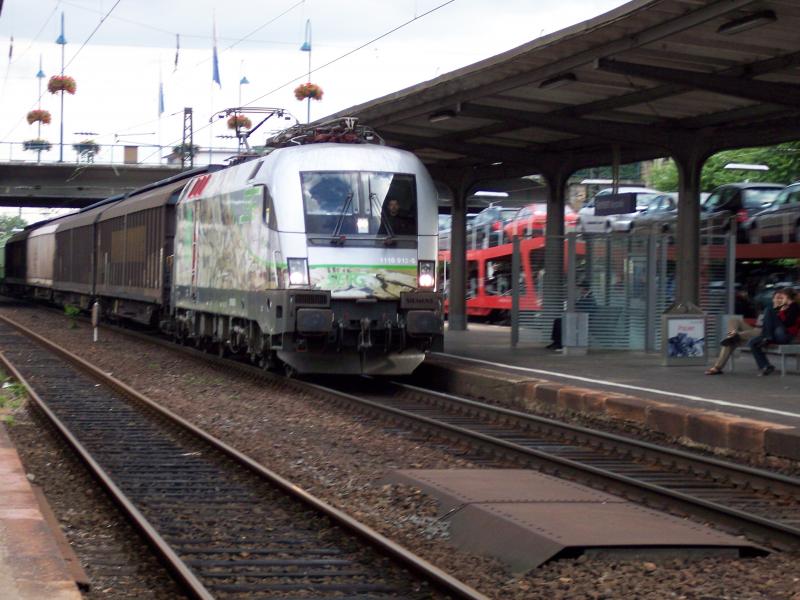 Br 1116 912-5 durchfhrt am 1.7.2005 Weinheim(Bergstr).