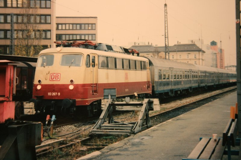 BR 113, 1995 in Mnchen Hbf