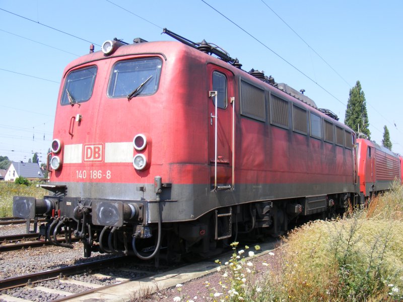 BR 140 186-8 in Magdeburg Rothensee