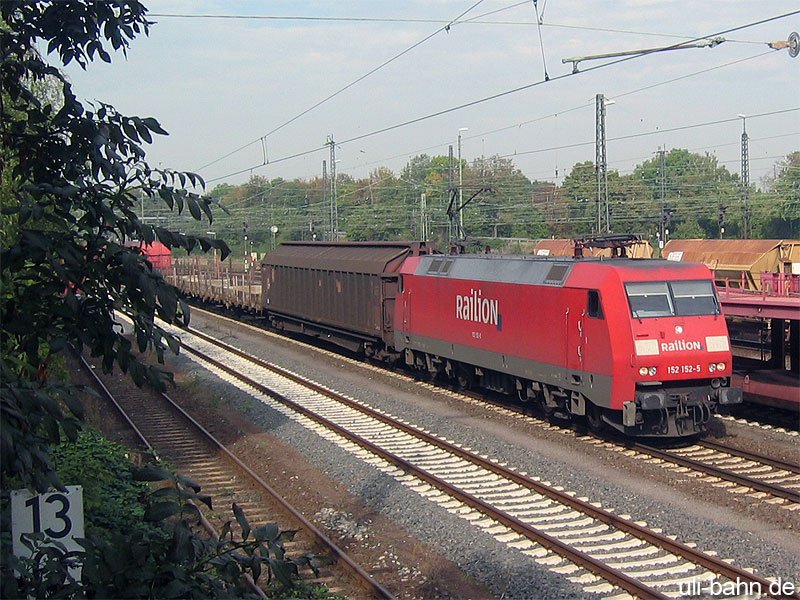 BR 152 152-5 am 10.10.2006 in Bischofsheim