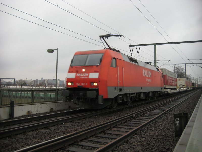 BR 152 am 22.2.2009 auf der S�dbr�cke in K�ln