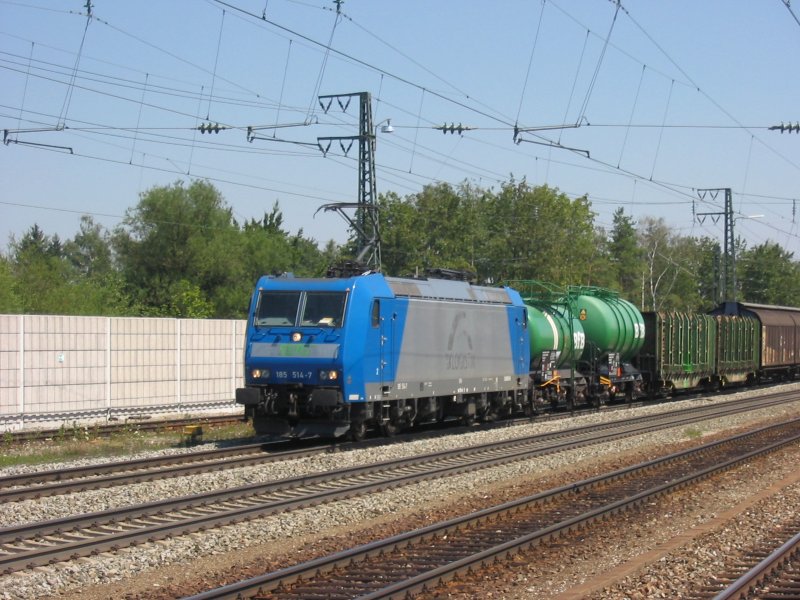BR 185 514-7 am 1.8.07 in Olching