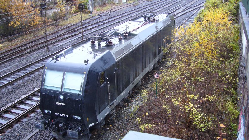 BR 185 547-7 im Bahnhof Weidenau / Siegen
November 2007