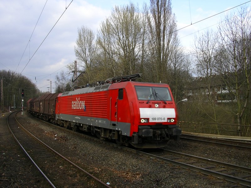 BR 189 070-6 mit GZ in Bochum Hamme .(28.08.2008)