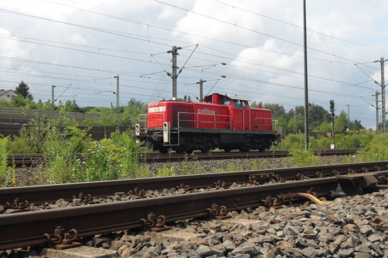 BR 294 746-3 beim Rangieren in Kassel Nord