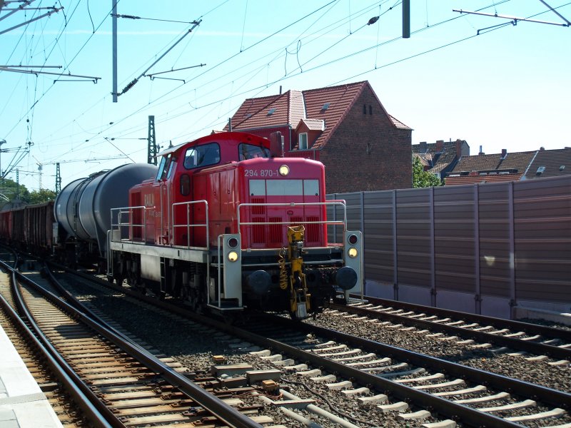 Br 294 870 durchfhrt Hannover Linden (4.8.2007)