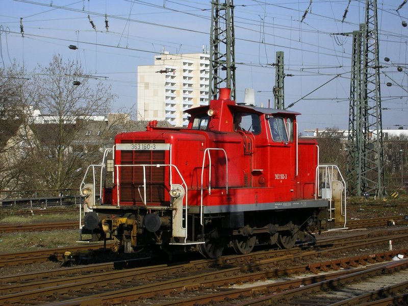 BR 363 160-3 im Dortmunder Hbf.(23.03.2008)