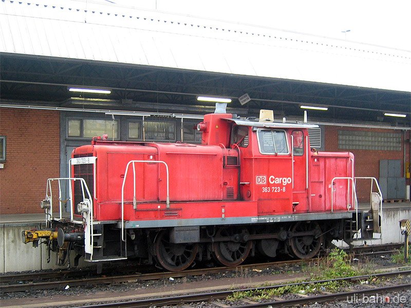 BR 363 723-8 am 11.11.06 in Koblenz Hbf
