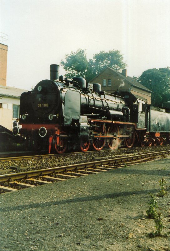 BR 38 in Bad Langensalza (Thr), um 1985