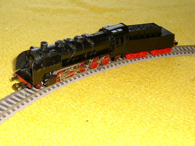 BR 50 001 50iger Jahre, das Kraftpaket mit zustzlichem Antrieb im Tender