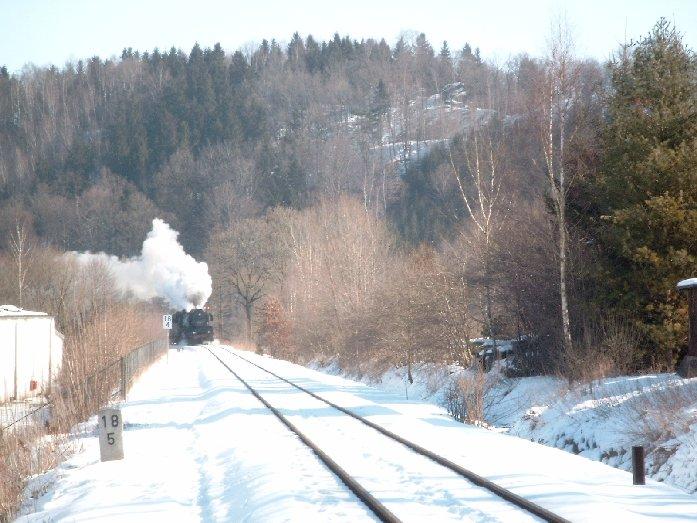 BR 50 3648 am 23.02.03 in Burkhardtsdorf