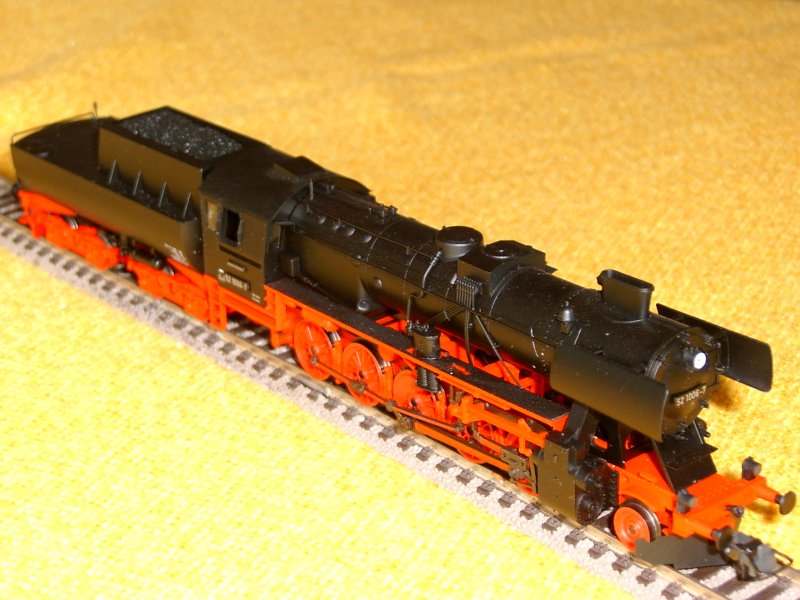 BR 52 mit Giesl Ejektor, ein wunderschnes Modell mit hervorragenden Fahreigenschaften von Gtzold!