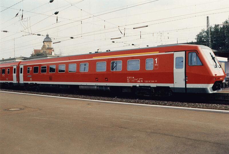 BR 610 zwischen Nrnberg und Hof im Oktober 1997