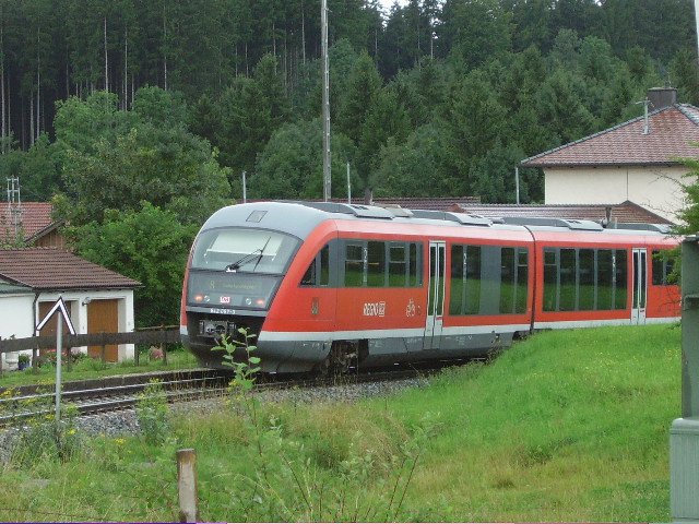 BR 642 in Sulzberg Bhf.