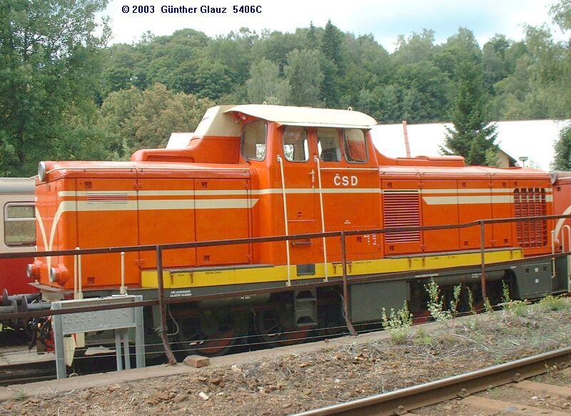 BR 715 am 16.07.2003 in Tanvald.