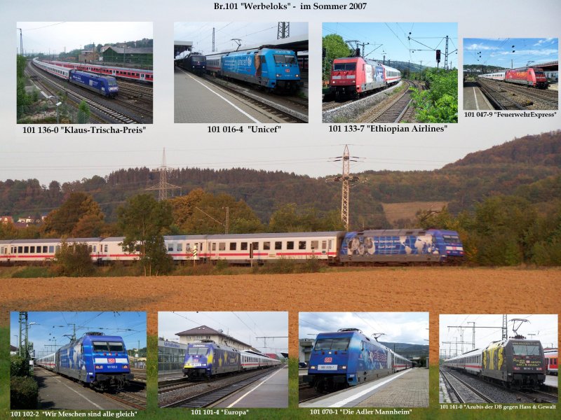 Br.101  Werbeloks  - Sommer 2007