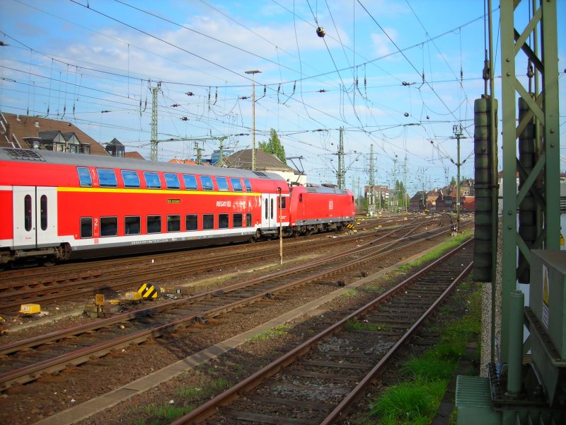 BR146 verlsst Hannover am 2.5.08