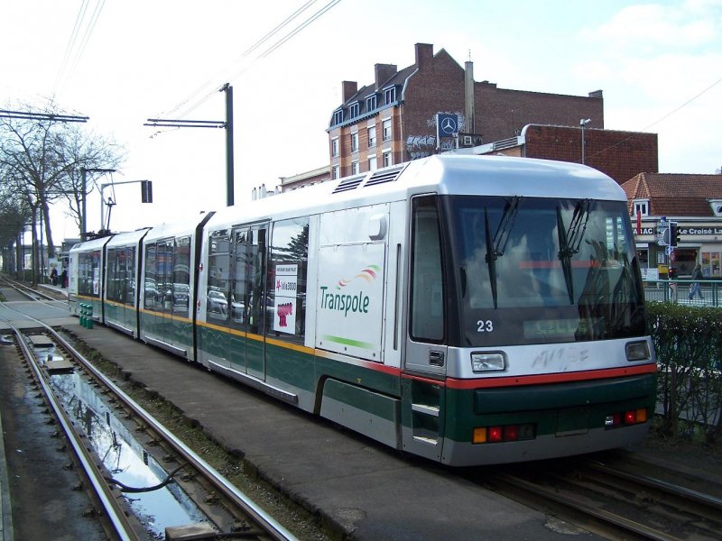 Breda Tram Nr 23 am 30/03/09.