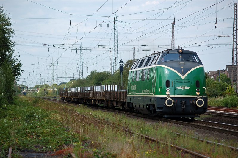 Brohtal-Eisenbahn V200 053 26 Augustus 2009
