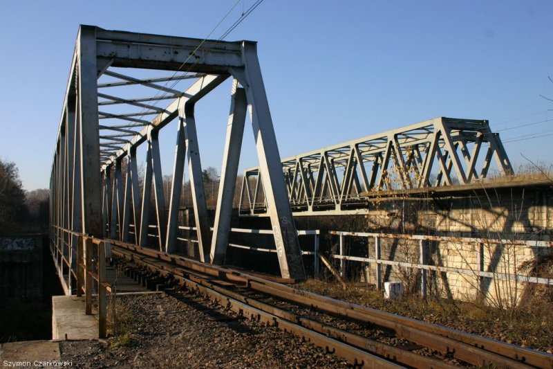 Brcke ber Przemsza in Sosnowiec am 16.11.2006