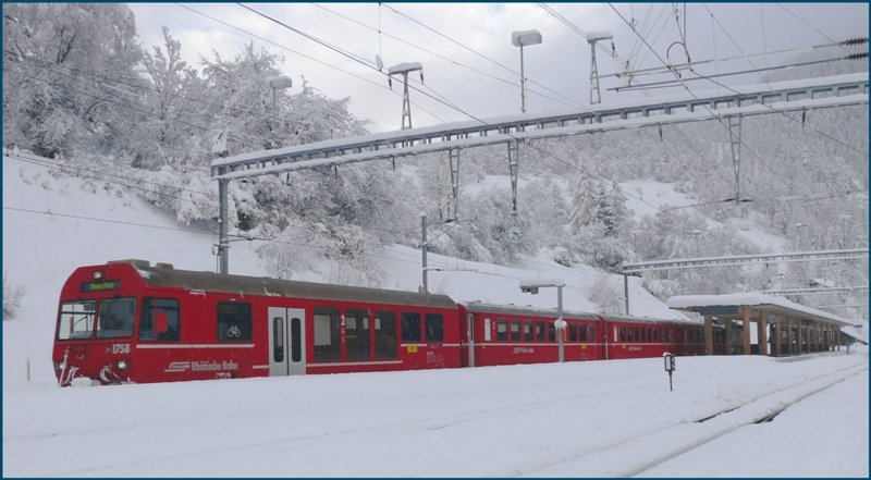 Bt 1758 auf dem Weg nach Davos Platz. (20.01.2009)