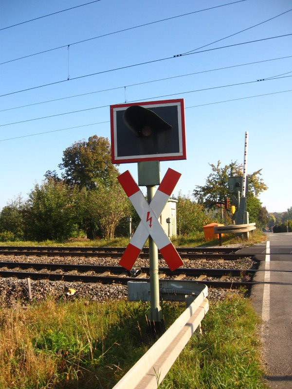 B Pfohren km 103,537 der Schwarzwaldbahn am 23.9.07