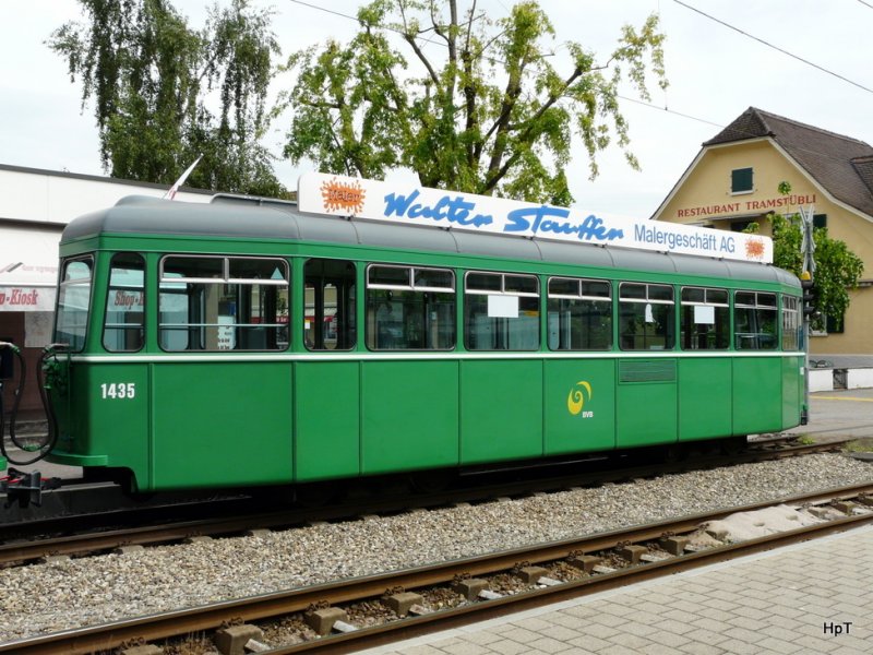 BVB - Tramanhnger B 1435 in Prattelen am 11.05.2009
