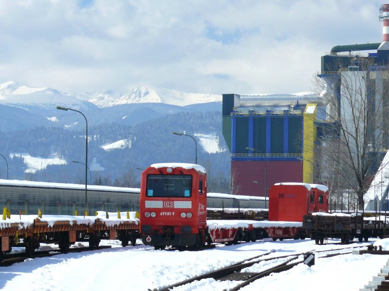 Cargo Sprinter 691 501 Oberbauwerk Zeltweg (sterreich )22.03.2007