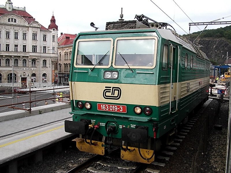 CD 163-019 im Jahr 2006 in Usti nad Labem hl.n.
