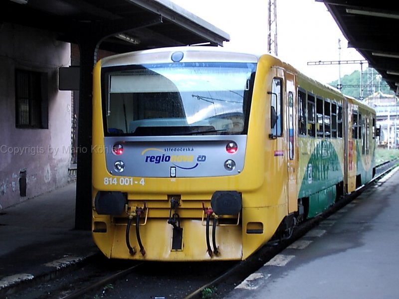 CD 814-001 am 01.07.2007 in Praha Masarykovo Nadrazi
