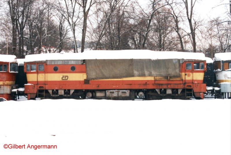 CD Baureihe 753 mit Klteschutz am 30.12.1999
in Trutnov
