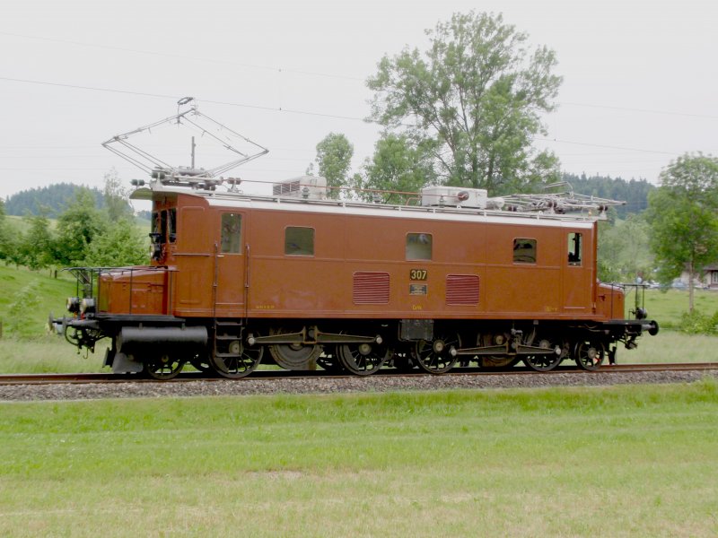Ce 4/6 307
Aufgenommen am 1.Juni 2008